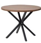 Ronde Eettafel Ø100 cm – Massief Hout, Scandinavisch Design, Verzenden, Nieuw