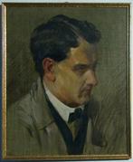 Europäische Schule (XIX-XX) - Herrenporträt - NO RESERVE, Antiek en Kunst