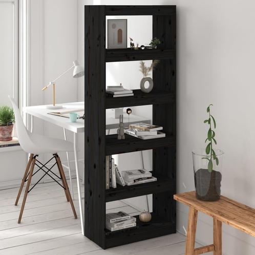 vidaXL Boekenkast/kamerscherm 60x30x167,5 cm massief, Huis en Inrichting, Kasten | Boekenkasten, 25 tot 50 cm, Nieuw, Grenenhout