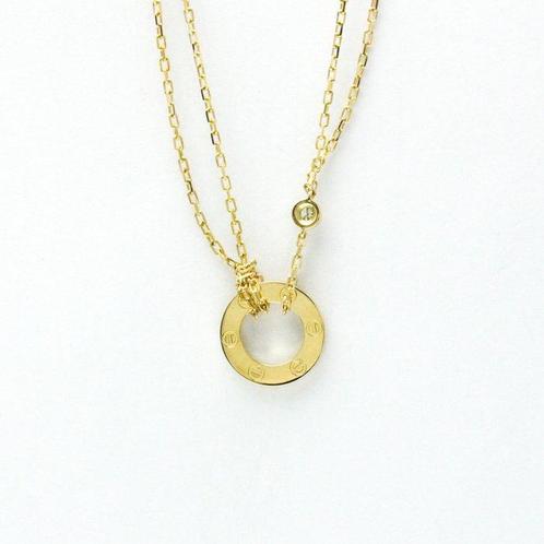 Cartier - Ketting met hanger - 18 karaat Geel goud, Sieraden, Tassen en Uiterlijk, Antieke sieraden