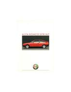 1988 ALFA ROMEO SPRINT QV BROCHURE NEDERLANDS, Boeken, Auto's | Folders en Tijdschriften, Nieuw, Alfa Romeo, Author