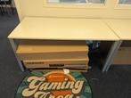 Bureau wit 160x80 in hoogte verstelbaar (6stuks), Huis en Inrichting, Bureaus, Ophalen, In hoogte verstelbaar, Gebruikt, Bureau