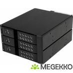 StarTech.com 3-bay aluminium trayless hot-swappable mobile, Computers en Software, Harde schijven, Verzenden, Nieuw, Startech