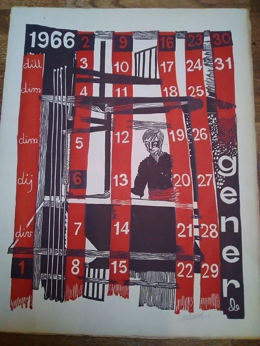 Josep Guinovart (1927-2007) - 12 Artistes Catalans - 12, Antiek en Kunst, Antiek | Overige Antiek
