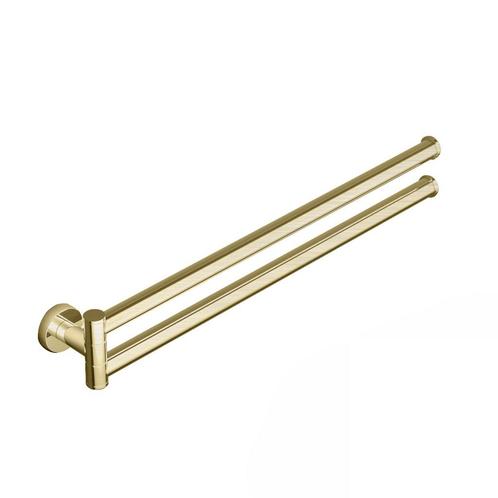 Handdoekhouder Hotbath Cobber Draaibaar Geborsteld Messing, Doe-het-zelf en Verbouw, Sanitair, Bad, Nieuw, Chroom, Ophalen of Verzenden