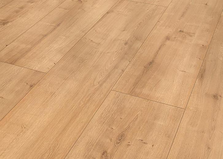 Tulip Wide 155810 XL Waterbestendig laminaat, Huis en Inrichting, Stoffering | Vloerbedekking, 75 m² of meer, Laminaat, Bruin