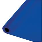 Blauwe Tafelloper Plastic 30,5m, Verzenden, Nieuw