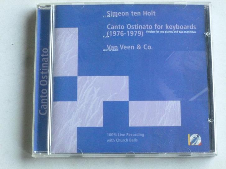 Simeon ten Holt - Canto Ostinato / Van Veen & Co, Cd's en Dvd's, Cd's | Klassiek, Zo goed als nieuw, Verzenden