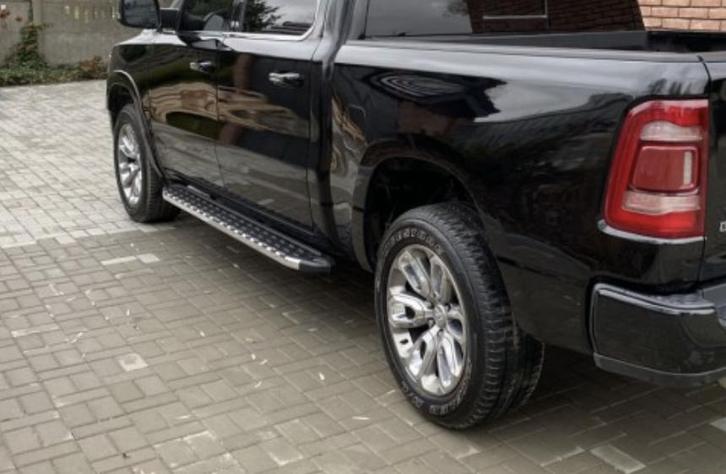 Side Steps Zwart Staal Dodge Ram 1500 | 2019+, Auto-onderdelen, Overige Auto-onderdelen, Nieuw, Dodge, Ophalen of Verzenden