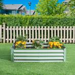 Plantenbak Celano verhoogde moestuinbak 120x60x30 cm verzink, Tuin en Terras, Bloembakken en Plantenbakken, Verzenden, Nieuw