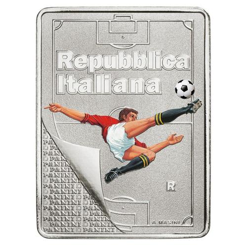 Italië 5 Euro Panini 2022 rood, Postzegels en Munten, Munten | Europa | Euromunten, Verzenden