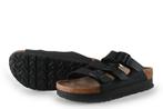 Birkenstock Sandalen in maat 37 Zwart, Verzenden, Zwart, Sandalen of Muiltjes, Zo goed als nieuw