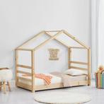 Kinderbed houten bed huisbed met bedbodem 80x160 hout, Kinderen en Baby's, Nieuw, Verzenden