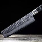 Yaxell Zen Nakiri Koksmes 16,5 cm – 37 Lagen Damaststaal.., Ophalen of Verzenden, Nieuw, Overige materialen, Los bestek