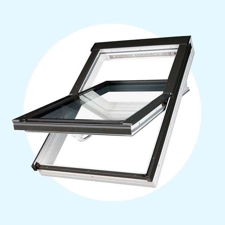 Fakro PTP-V U3 80 Tuimelraam kunststof 94x98cm, Doe-het-zelf en Verbouw, Glas en Ramen, Nieuw, Verzenden