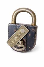 Sécurité Winner Totale 1930 - Hangslot Antiek - industrieel