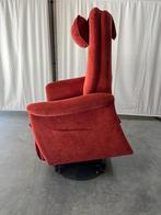 Fitform sta op stoel Welness Rood stof., Huis en Inrichting, Fauteuils, Minder dan 75 cm, Ophalen of Verzenden, Zo goed als nieuw