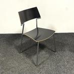 Van Der Sluis Quasi Stoel - Zwart, Huis en Inrichting, Stoelen, Ophalen of Verzenden, Gebruikt, Zwart