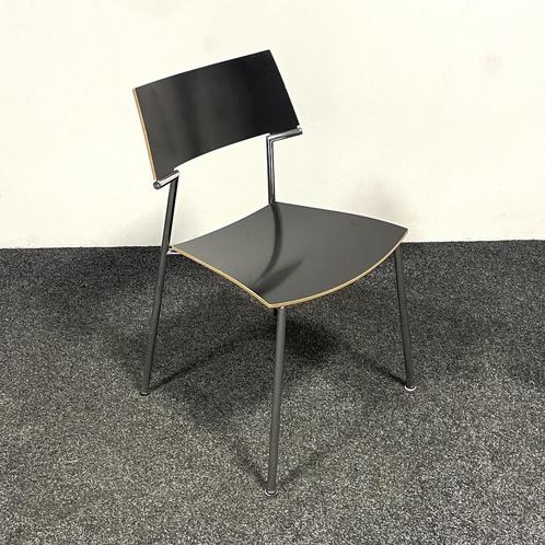 Van Der Sluis Quasi Stoel - Zwart, Huis en Inrichting, Stoelen, Zwart, Gebruikt, Ophalen of Verzenden