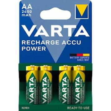 Varta Recharge Accu Power Oplaadbare Batterijen AA 2400mAh 4