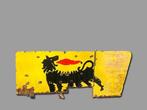 AGIP - Reclamebord - Metaal, Antiek en Kunst