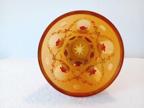 Vaas - Glas - Antieke Biedermeier kelk, Antiek en Kunst, Antiek | Glas en Kristal