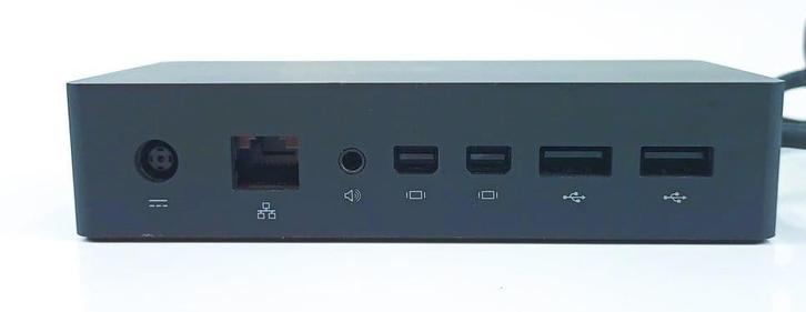 Microsoft Surface 1661 Docking station Met 90 watt lader, Computers en Software, Dockingstations, Docking station, Gebruikt, Laptop