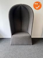 Akoestische design Ahrend - Kaigan - Grijs/Blauw - Refurbish, Vergader- of Presentatieruimte, Ophalen of Verzenden, Gebruikt, Stoel