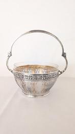 Engelbert Kayser - Fruitschaal - Verzilverd, Glas