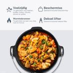 2dekans | KitchenMonster® Dutch Oven Kookpan - Gietijzeren, Huis en Inrichting, Keuken | Potten en Pannen, Ophalen of Verzenden