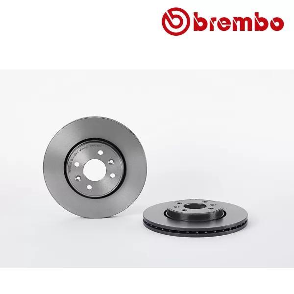 BREMBO Remschijf RENAULT TWINGO 1.6 RS voorzijde, Auto-onderdelen, Ophanging en Onderstel, Nieuw, Verzenden