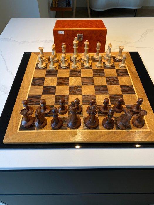 Schaakspel - Hout, Antiek en Kunst, Curiosa en Brocante