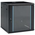 vidaXL Netwerkkast voor aan de muur 12U 19 IP20 600x600x640, Verzenden, Nieuw