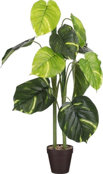 2dekans | Mica Decorations Caladium Kunstplant in Bloempot - beschikbaar voor biedingen
