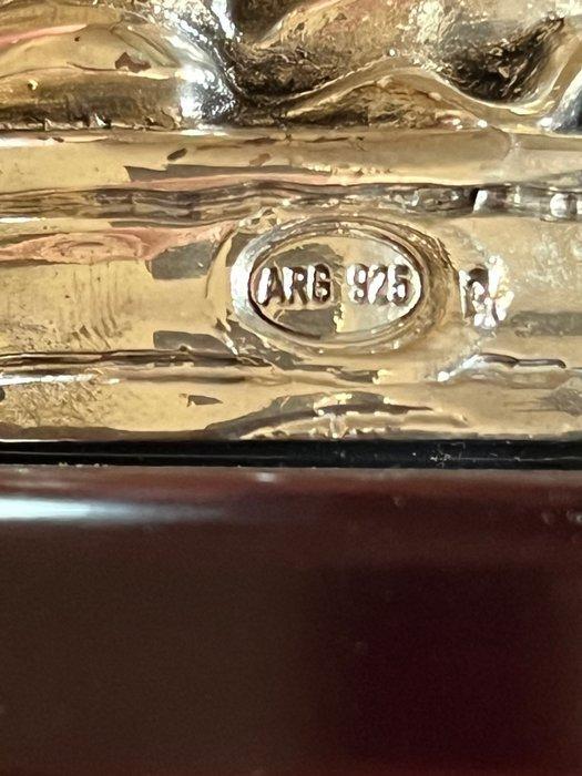 Figuur - NO RESERVE - Buddha sorridente - Argento 925/1000, Antiek en Kunst, Antiek | Goud en Zilver