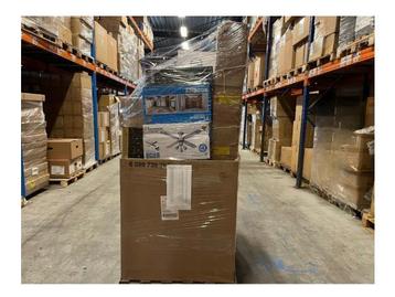 Veiling - Volle pallet met retouren van o.a. Bol.com beschikbaar voor biedingen