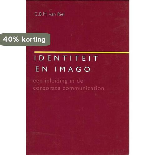 Identiteit en imago 9789052610511 C.B.M. van Riel, Boeken, Economie, Management en Marketing, Gelezen, Verzenden