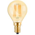 LED Lamp E14 Kogel Filament - Brinton - Amber 4W 360lm - 822, Huis en Inrichting, Lampen | Losse lampen, Led-lamp, Soft of Flame