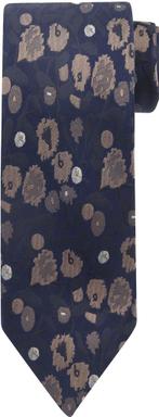 Suitable Stropdas Zijde Print Navy maat one size Heren, Kleding | Heren, Stropdassen, Verzenden, Nieuw, Blauw, Suitable