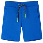 vidaXL Kindershort met trekkoord 140 blauw, Verzenden, Nieuw
