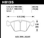 Hawk 95-02 BMW M3 HT-10 Race Front Brake Pads, Ophalen of Verzenden, Nieuw