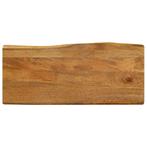 Massief Mangohout Tafelblad | Uniek | 40% Korting, Huis en Inrichting, Tafelonderdelen, Minder dan 50 cm, 50 tot 100 cm, Nieuw