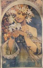 Alphonse Mucha (after) - La Fleur - Jaren 1970