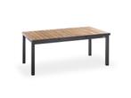 Niehoff Nantes Uittrekbare Tafel Aluminium/Teak 180/240x100, Tuin en Terras, Tuintafels, Ophalen of Verzenden, Nieuw