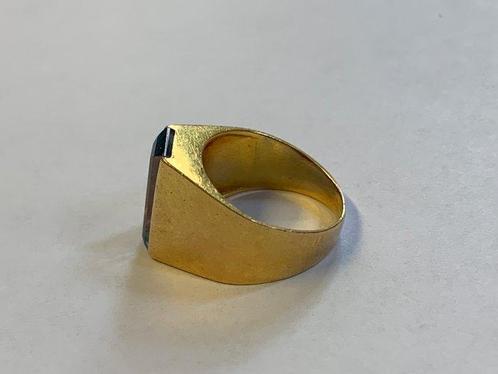 Ring - 18 karaat Geel goud - 3.10ct. tw. Topaas, Sieraden, Tassen en Uiterlijk, Ringen