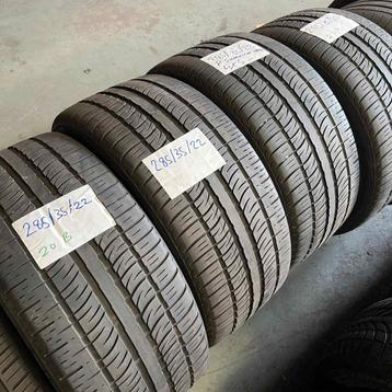 4 x Pirelli Scorpion Zero 285-35-22 Zomerbanden 5mm beschikbaar voor biedingen