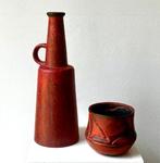 Ruscha - Kurt Tschörner - Vaas - vulkaan - Keramiek - Twee