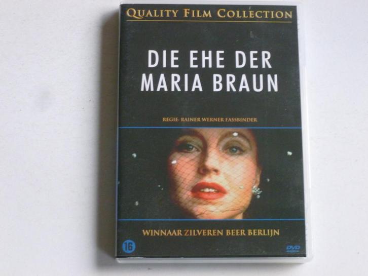 Die Ehe der Maria Braun - Rainer Werner Fassbinder (DVD), Cd's en Dvd's, Dvd's | Klassiekers, Zo goed als nieuw, Verzenden