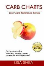 Carb Charts - Low Carb Reference By Lisa Shea, Boeken, Gezondheid, Dieet en Voeding, Lisa Shea, Zo goed als nieuw, Verzenden