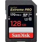 SanDisk 128GB SDXC Card Extreme Pro 170/90 V30